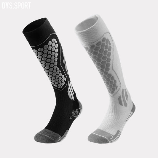 DYS.SPORT Men's Merino Wool Blend Ski Socks | Stretch Snow Socks with Performance Comfort
