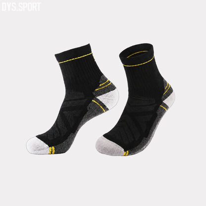 DYS.SPORT Men's Merino Wool Blend Hiking Socks | Lightweight Outdoor Crew Socks