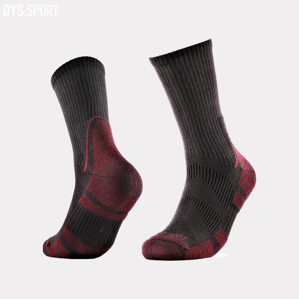 DYS.SPORT Men's Merino Wool Blend Outdoor Hiking Socks