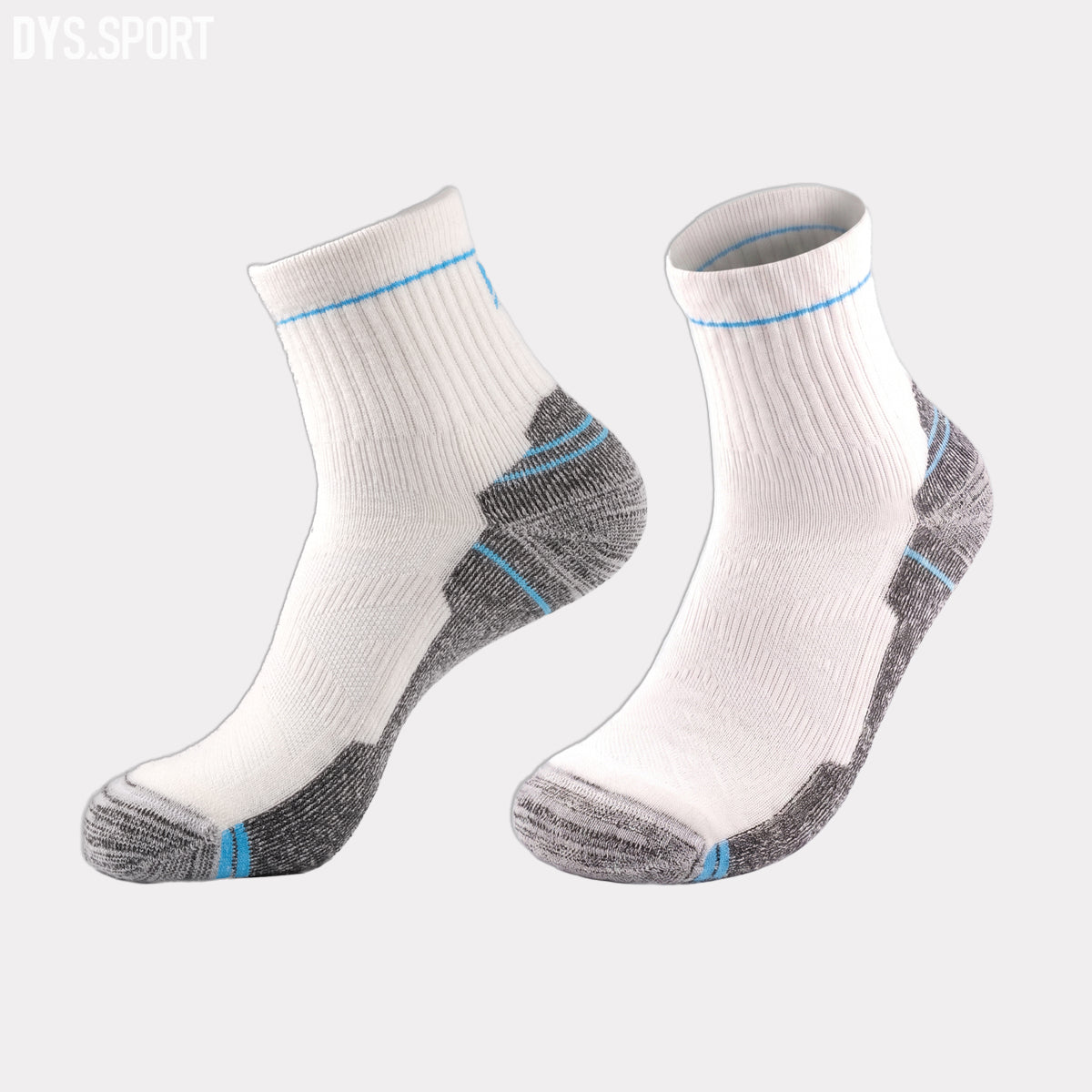 DYS.SPORT Men's Merino Wool Blend Hiking Socks | Lightweight Outdoor Crew Socks
