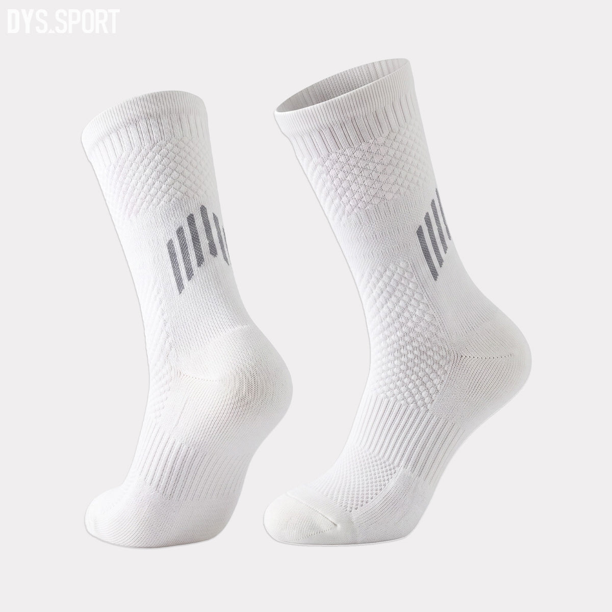 DYS.SPORT Men's Cotton Cycling Socks | Terry Cushion Bike Socks with Breathable Comfort