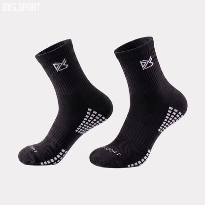 DYS.SPORT Men's Performance Training Socks | Anti-Slip Crew Socks for Running & Fitness
