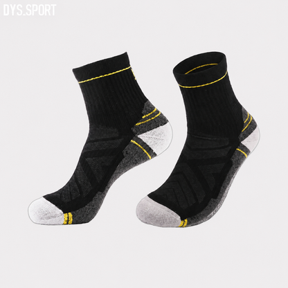 DYS.SPORT Men's Merino Wool Blend Hiking Socks | Lightweight Outdoor Crew Socks