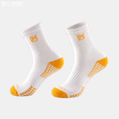 DYS.SPORT Women's Performance Training Socks | Anti-Slip Crew Socks for Running & Fitness