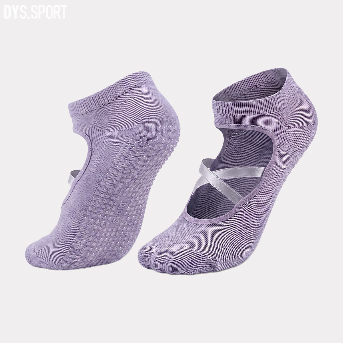 DYS.SPORT Women's Low Cut Pilates Grip Socks | Non Slip Yoga Socks