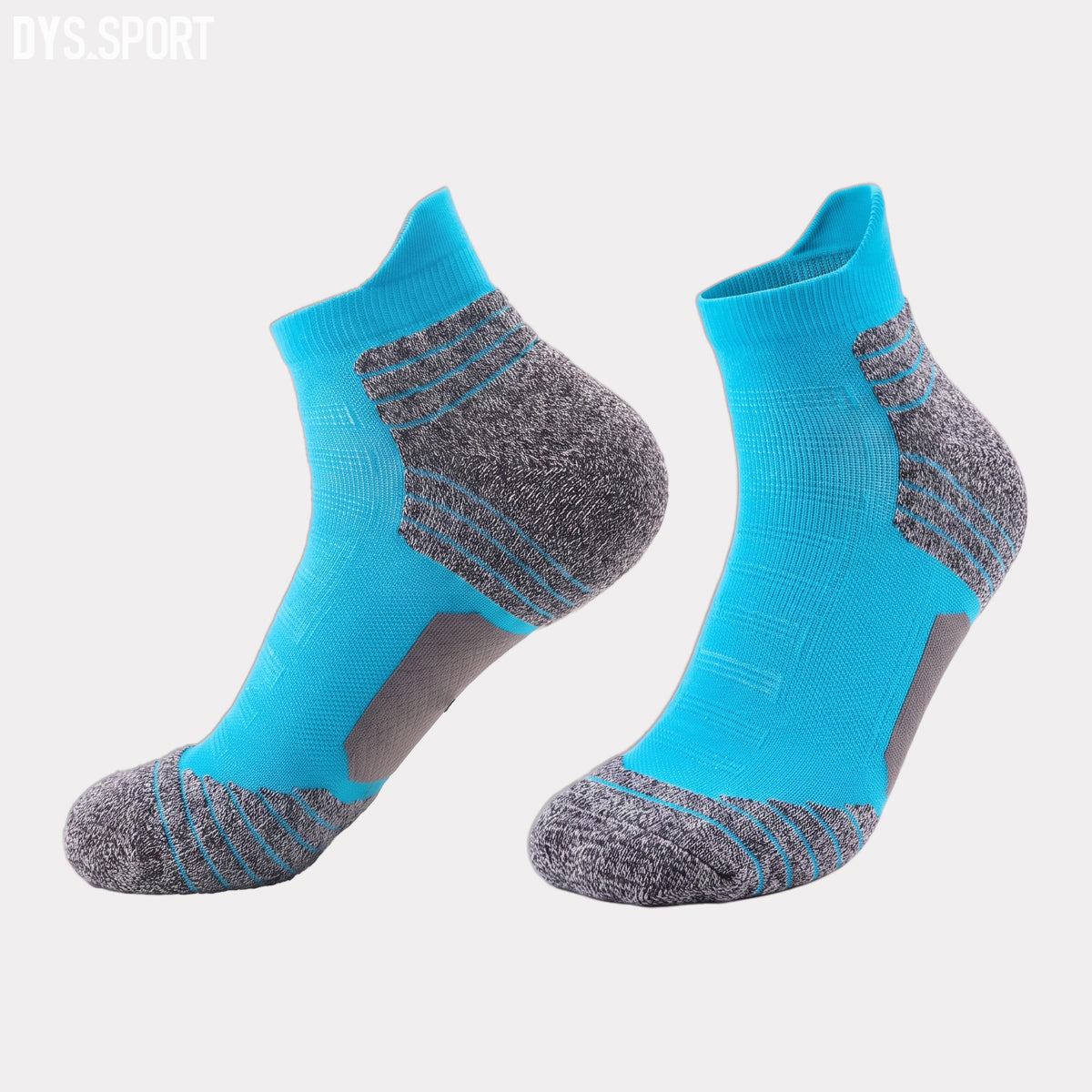 DYS.SPORT Men's Cushion Athletic Socks | Breathable Crew Socks for Running & Training