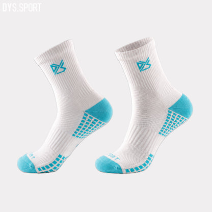 DYS.SPORT Women's Performance Training Socks | Anti-Slip Crew Socks for Running & Fitness