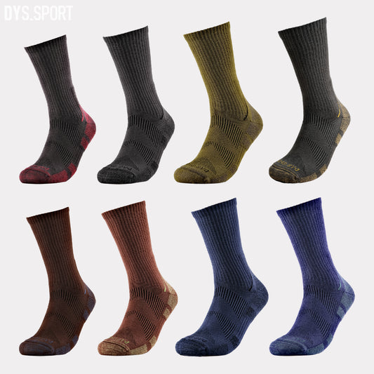 DYS.SPORT Men's Merino Wool Blend Outdoor Hiking Socks