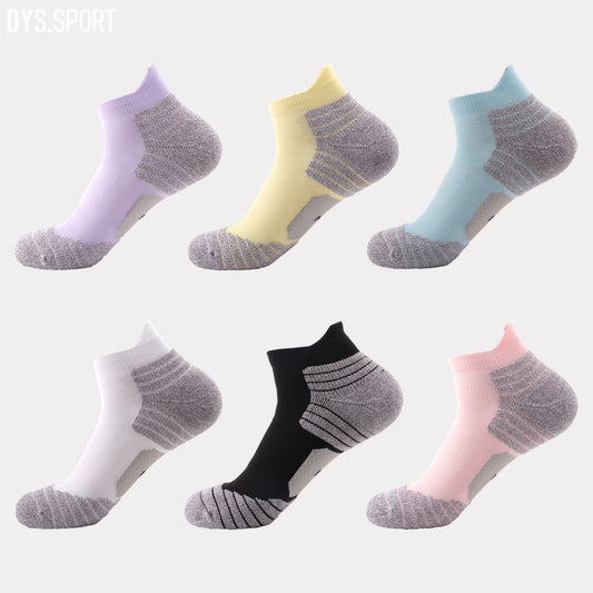 DYS.SPORT Women's Athletic Crew Socks | Cushioned Breathable Socks for Running & Training