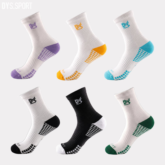 DYS.SPORT Women's Performance Training Socks | Anti-Slip Crew Socks for Running & Fitness