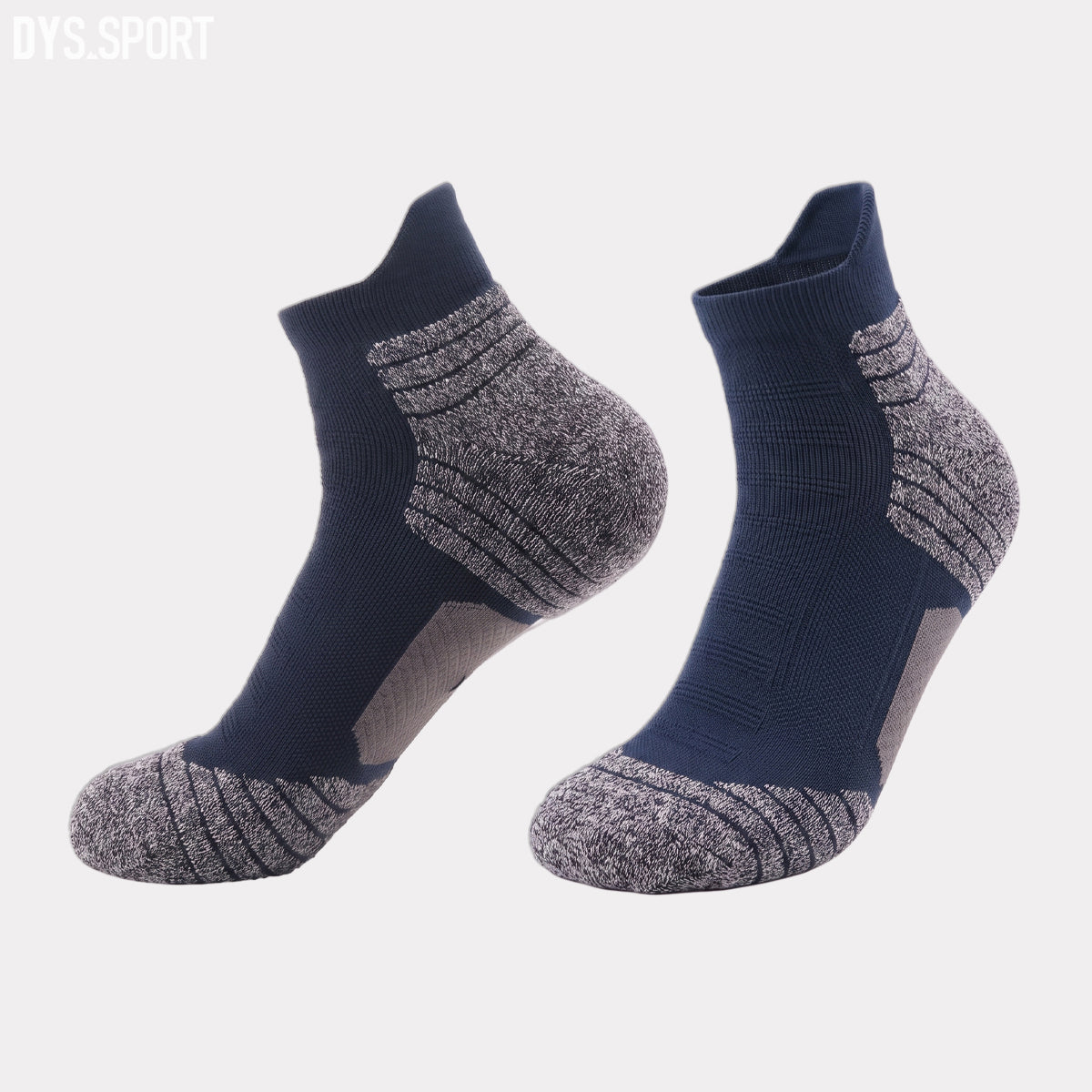 DYS.SPORT Men's Cushion Athletic Socks | Breathable Crew Socks for Running & Training