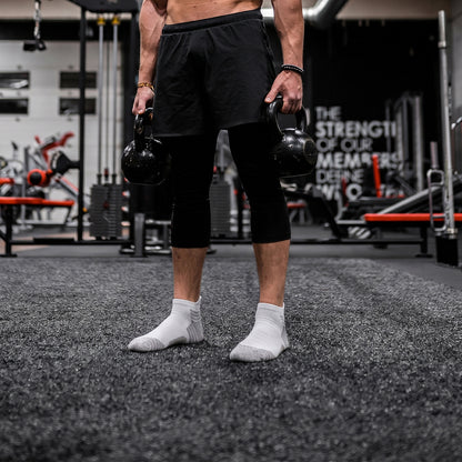 DYS.SPORT Men's Cushion Athletic Socks | Breathable Crew Socks for Running & Training