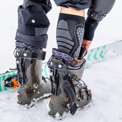 DYS.SPORT Men's Merino Wool Blend Ski Socks | Stretch Snow Socks with Performance Comfort