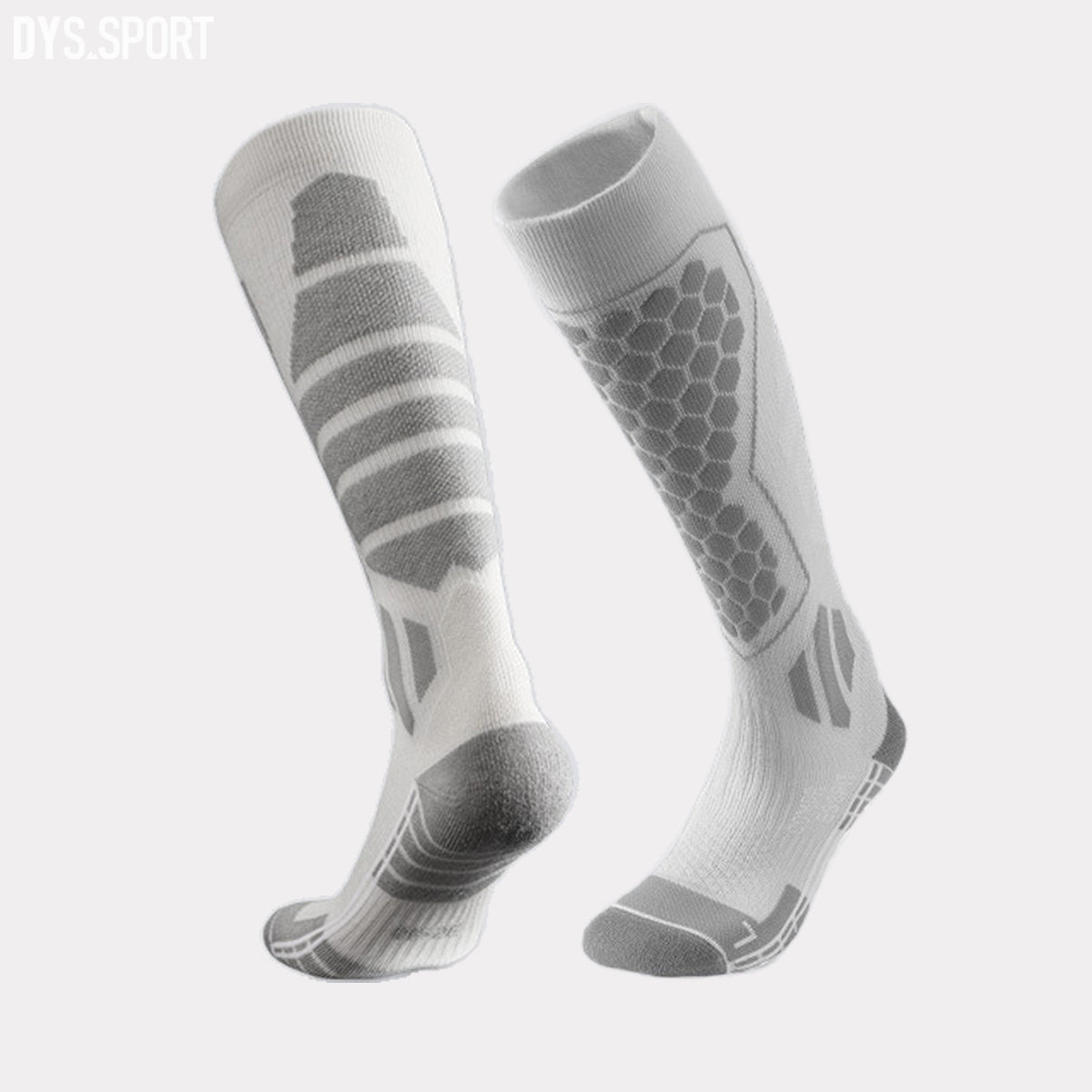 DYS.SPORT Women's Merino Wool Blend Ski Socks | Stretch Snow Socks with Performance Comfort