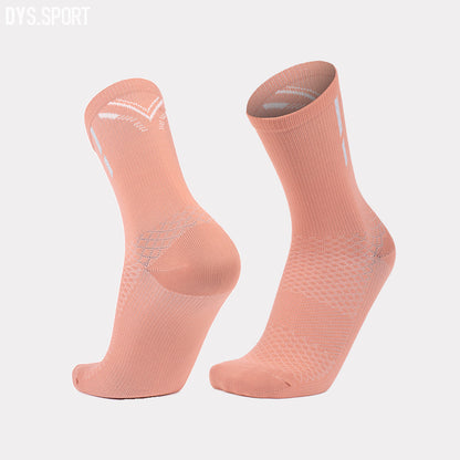 DYS.SPORT Nylon Cycling Socks | Quick-Dry Bike Socks with Performance Support