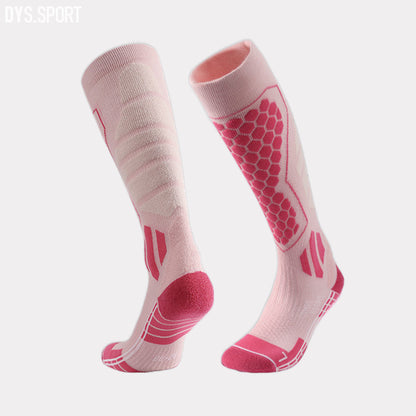 DYS.SPORT Women's Merino Wool Blend Ski Socks | Stretch Snow Socks with Performance Comfort