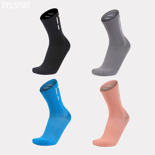 DYS.SPORT Nylon Cycling Socks | Quick-Dry Bike Socks with Performance Support